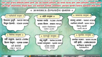 Photo of अडीअडचणीच्या कठीण काळात आम्ही सर्व तुमच्या पाठीशी : दक्षिण गडचिरोलीतील नागरिकांसाठी अजय कंकडालवार यांची हेल्पलाईन