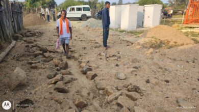 Photo of भामरागड तालुक्यातील टेकला ग्रामपंचायत अंतर्गत येत असलेल्या गावातील कामे नित्कृष्ट दर्जाचे