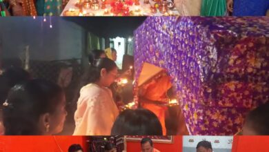 Photo of कंकडालवार दामपात्यांचा शुभ हस्ते महाआरती – महापुजन कार्यक्रम संपन्न