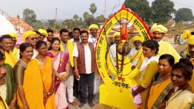 Photo of सल्ला गागर शक्ती स्थापना कार्यक्रमाला माजी जि.प.अध्यक्ष तथा अजयभाऊ कंकडालवार यांची उपस्थित