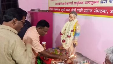 Photo of संत गाडगे महाराज यांची जयंती कार्यक्रमाला काँग्रेस नेते व माजी जि.प.अध्यक्ष अजयभाऊ कंकडालवार यांची उपस्थित