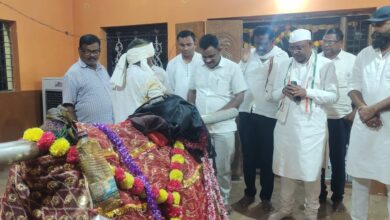 Photo of ओडीगुडम बोनालु पुजा कार्यक्रमाला काँग्रेस नेते अजय कंकडालवार यांची उपस्थिती