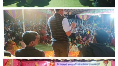 Photo of काँग्रेस अहेरी विधानसभा क्षेत्र समन्वयक अजय कंकडालवार यांचा हस्ते सैराट कन्हया लावणी कार्यक्रमाचे उदघाटन