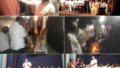 Photo of नवेगाव येथील ‘बाळा मीच तुझी आई रे’या नाट्यप्रयोगाचे जि.प.माजी अध्यक्ष कंकडालवार यांच्या हस्ते उदघाटन