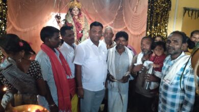 Photo of देवलमरी येथील भोई समाजाचे गंगा माता देवी उत्सवाला काँग्रेस नेते कंकडालवार यांची उपस्थिती