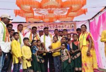 Photo of सल्ला गागर,सप्तरंगी ध्वजारोहन उत्साहात ; माजी जिल्हा परिषद अध्यक्ष अजय कंकडालवार यांची उपस्थिती