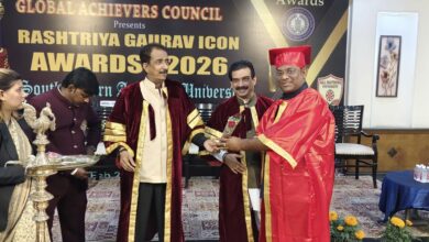 Photo of जि.प.माजी अध्यक्ष अजयभाऊ कंकडालवार यांना डॉक्टरेट पदवी बहाल