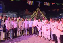 Photo of भव्य मिरवणूक रैली,भीमगीतांनी दुमदुमला आलापल्ली शहर