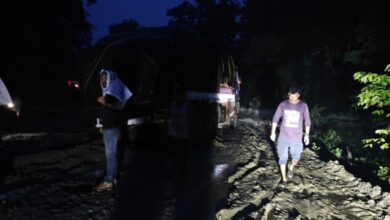 Photo of चिखलात ट्रक रुतल्याने अहेरी-सिरोंचा राष्ट्रीय महामार्ग 6 तास ठप्प; प्रवाशांचा प्रचंड मनस्ताप