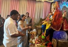 Photo of शारदीय नवरात्री उत्सवात अहेरी विधानसभा क्षेत्रात भक्तीमय वातावरण
